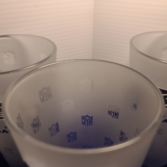 Three NFL Seattle Seahawks Drink Glasses - Picture 4 of 4